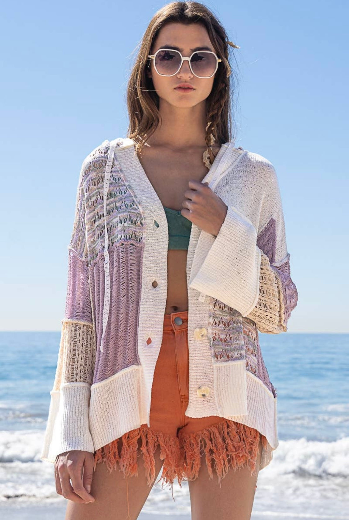 Drama Denim Shorts - CACTI & CAMO