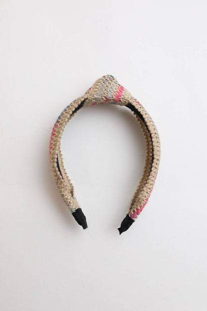 Summer Pastels Twine Knotted Headband