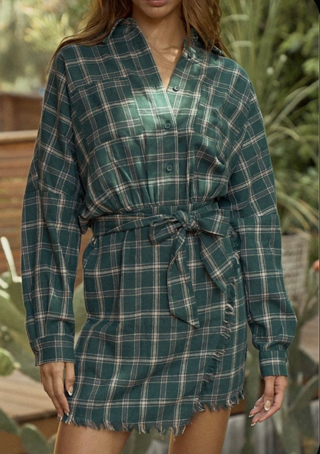 Milo Flannel Dress