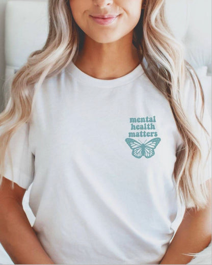 The Mental Health Matters Butterfly Graphic Tee