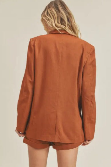 Bell Rock Linen Blazor - CACTI & CAMO